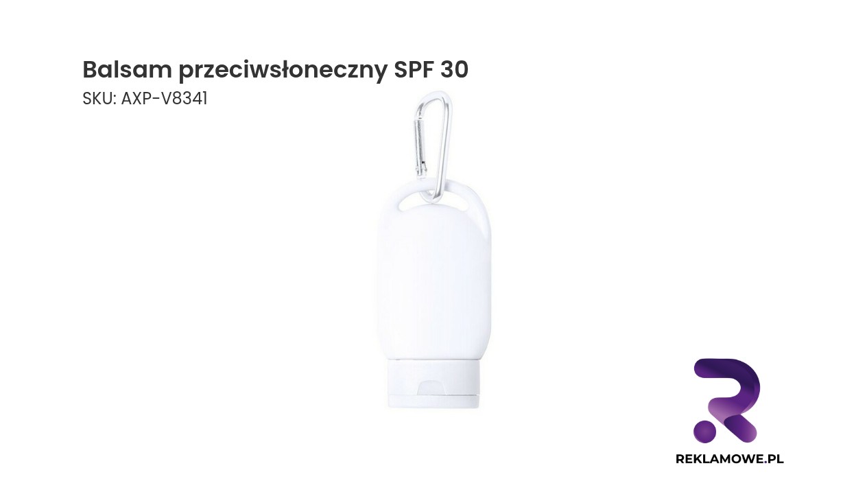 Balsam przeciwsłoneczny SPF 30 zapewniający ochronę przed promieniowaniem UV