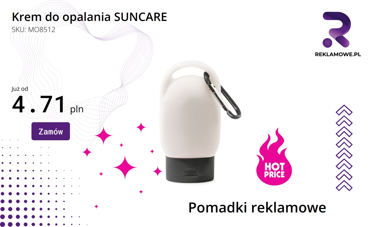 Krem do opalania SUNCARE do ochrony skóry