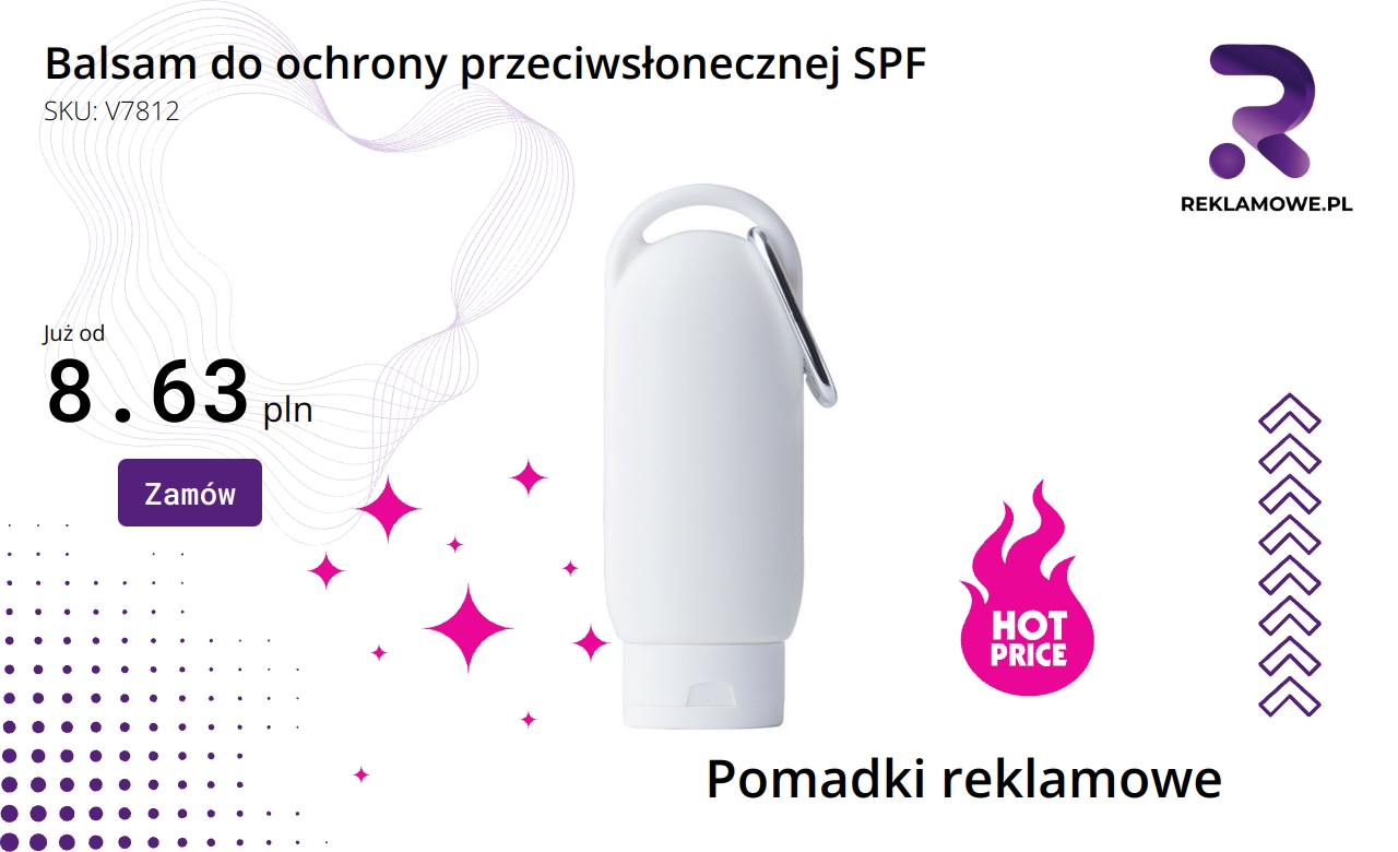 Balsam do ochrony przeciwsłonecznej z filtrem SPF