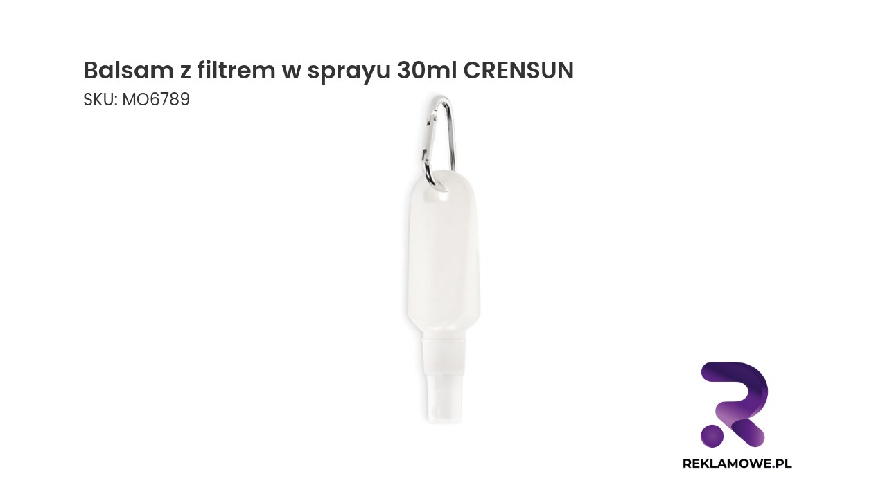 Balsam z filtrem w sprayu o pojemności 30ml marki CRENSUN