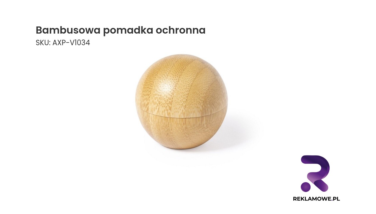 Naturalna bambusowa pomadka ochronna