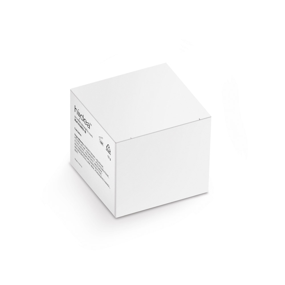 Pomadka reklamowa alba. pomadka ochronna, w metalowym opakowaniu w formie kuli, z elementami z materiału abs 94882_box ALBA. Pomadka ochronna, w metalowym opakowaniu w formie kuli, z elementami z materiału ABS 94882_box